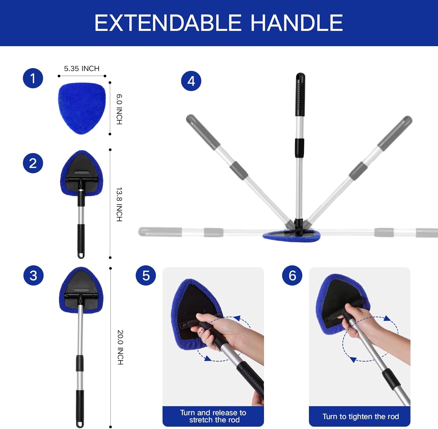 10pcs Windshield Cleaner Tool