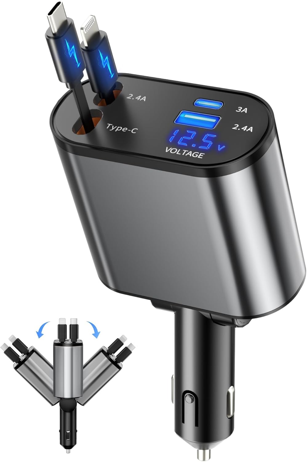 Retractable Car Charger