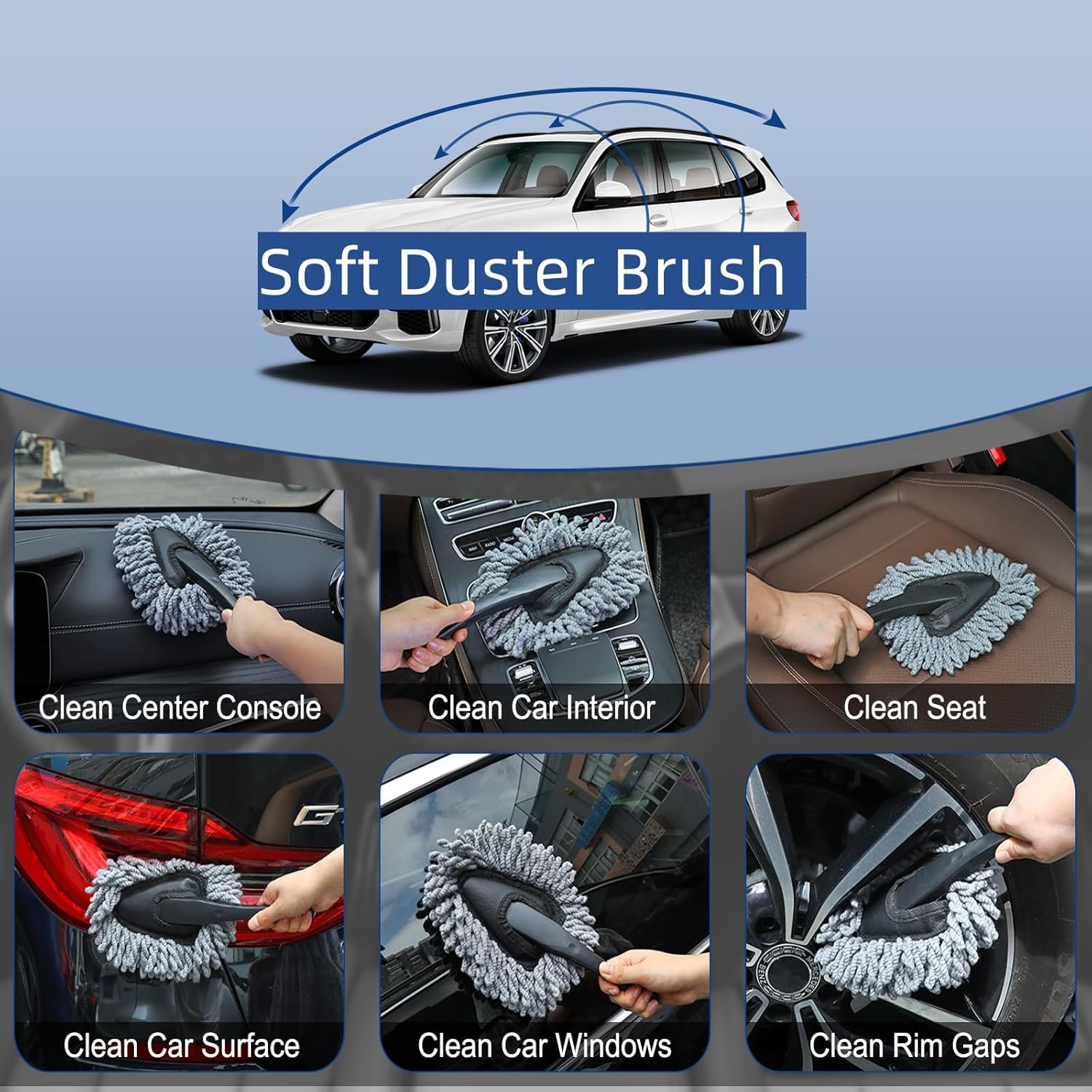 Detail Brush Cleaning Gel Kit